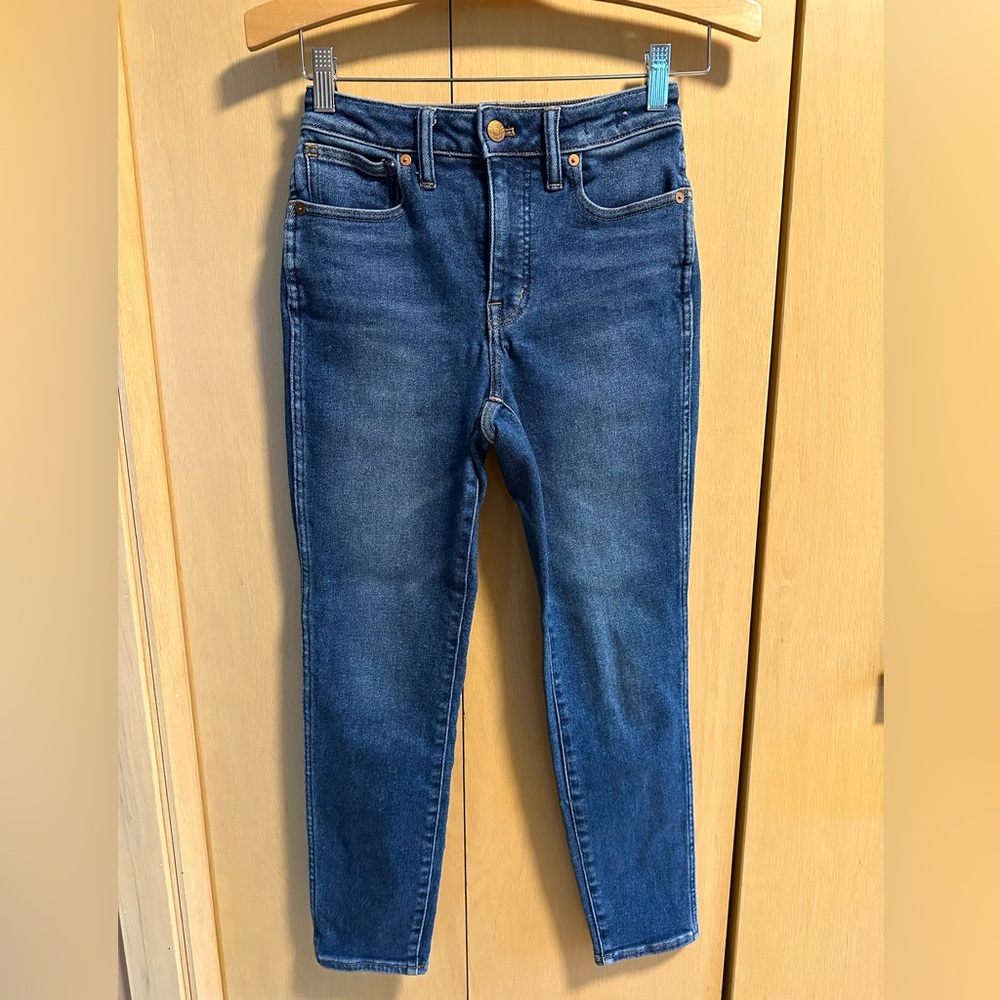 Madewell Curvy High-Rise Skinny Jeans - EUC